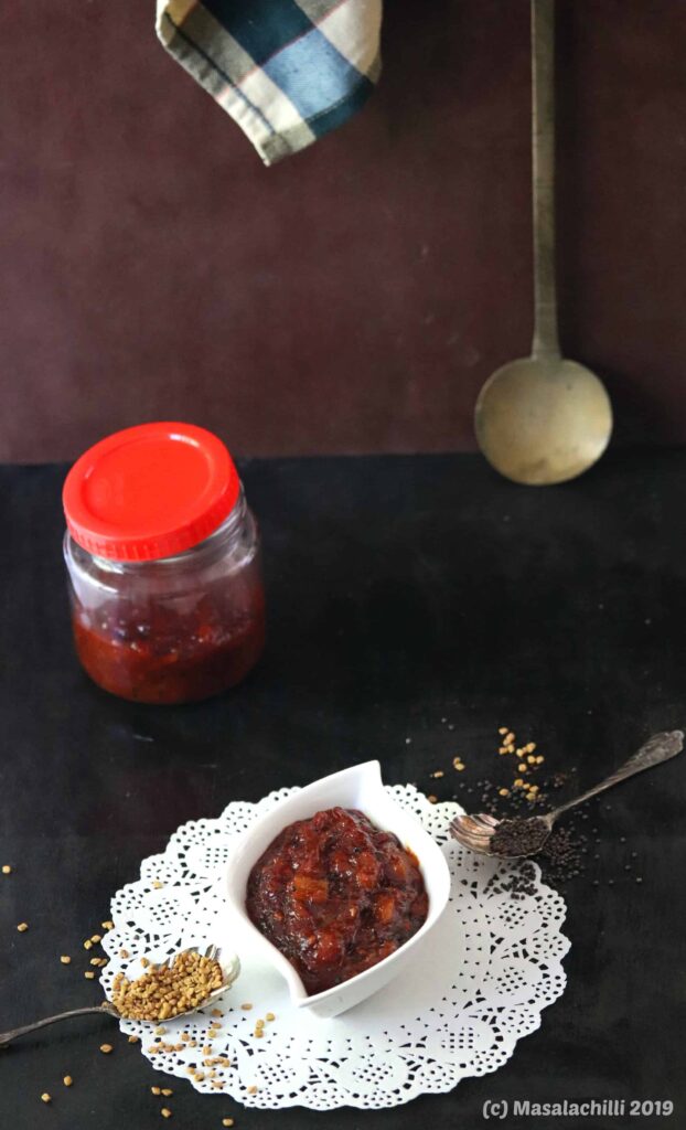 Methamba a Sweet Relish from Maharashtra