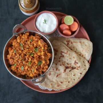 Paneer Bhurji Recipe