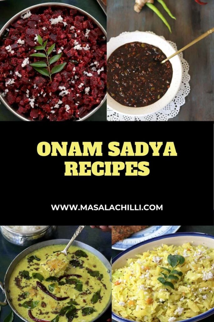 Onam Sadya Recipes