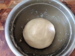 kneaded dough resting