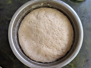 dough risen after proofing