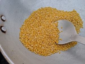 Roasting Dal