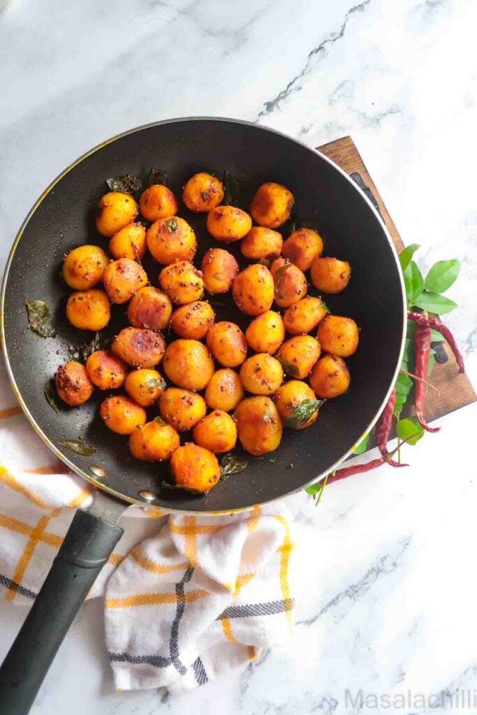 Potato Roast on a pan