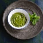 Easy Vegan Basil Pesto Sauce