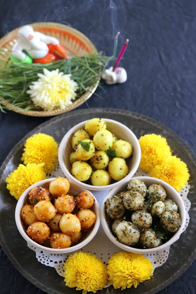 Ammini Kozhukattai Recipe with 3 flavours