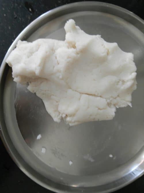 Rice Flour Dough for Ammini Kozhukattai