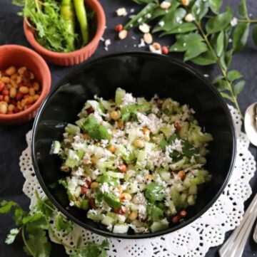 Khamang Kakdi - Cucumber Koshimbir