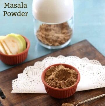 Homemade Chaat Masala Powder - A must have Indian Street food Spice Blend