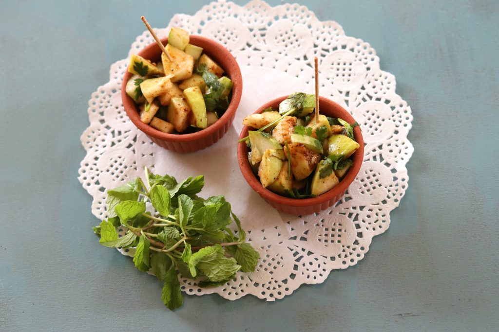 Amrood aur Kheere ki Chaat