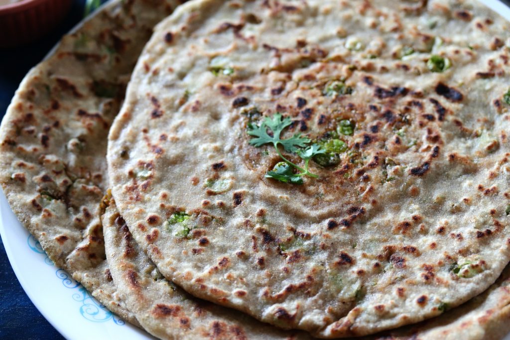 Aloo Peas Paratha