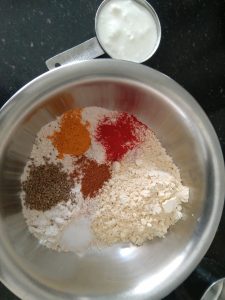 Ingredients for Missi Roti