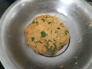Dough for flatbread ready and resting