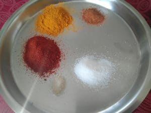 Spice Mix for the Eggplants