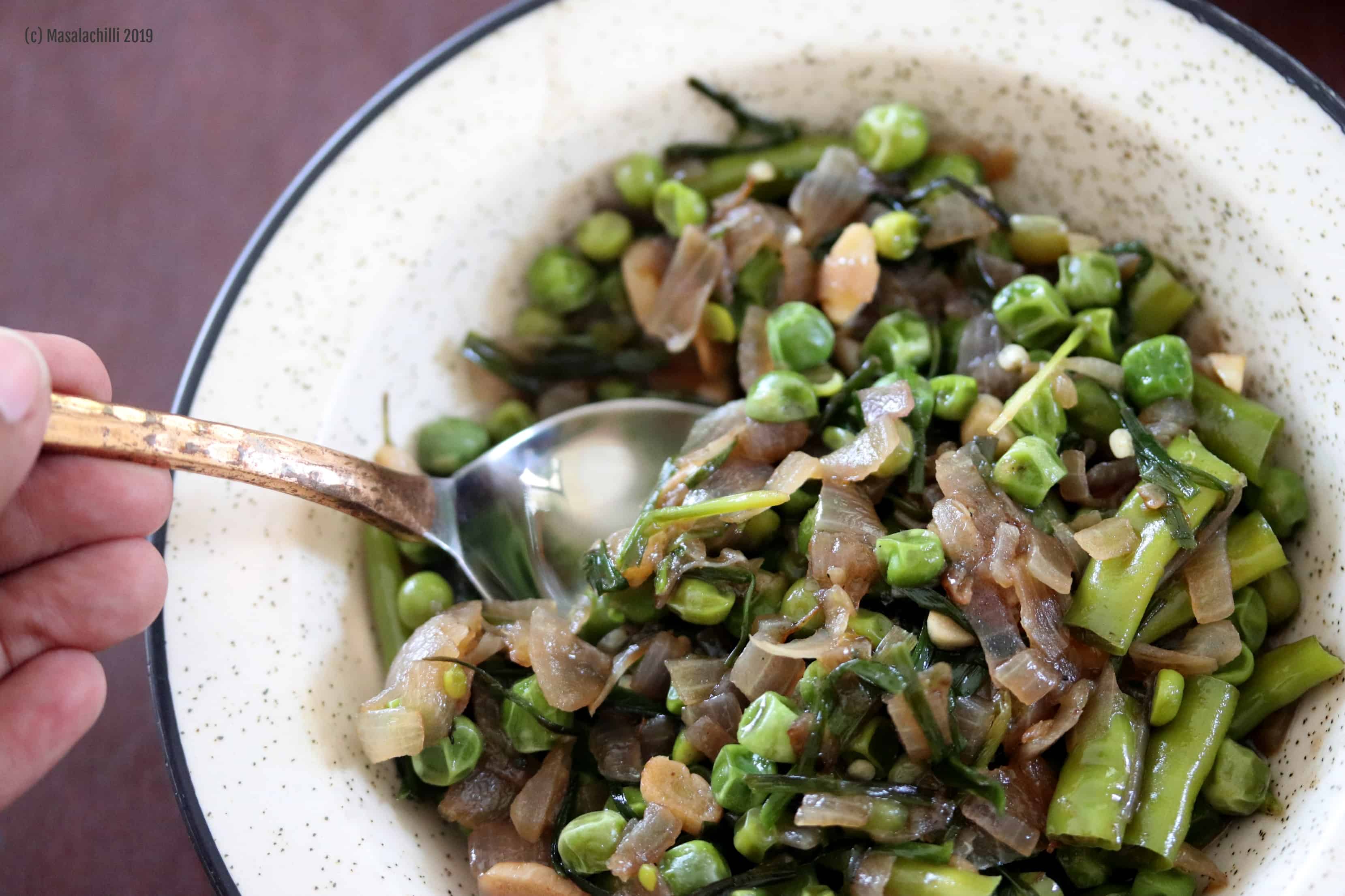 Green Peas Uti from Manipur