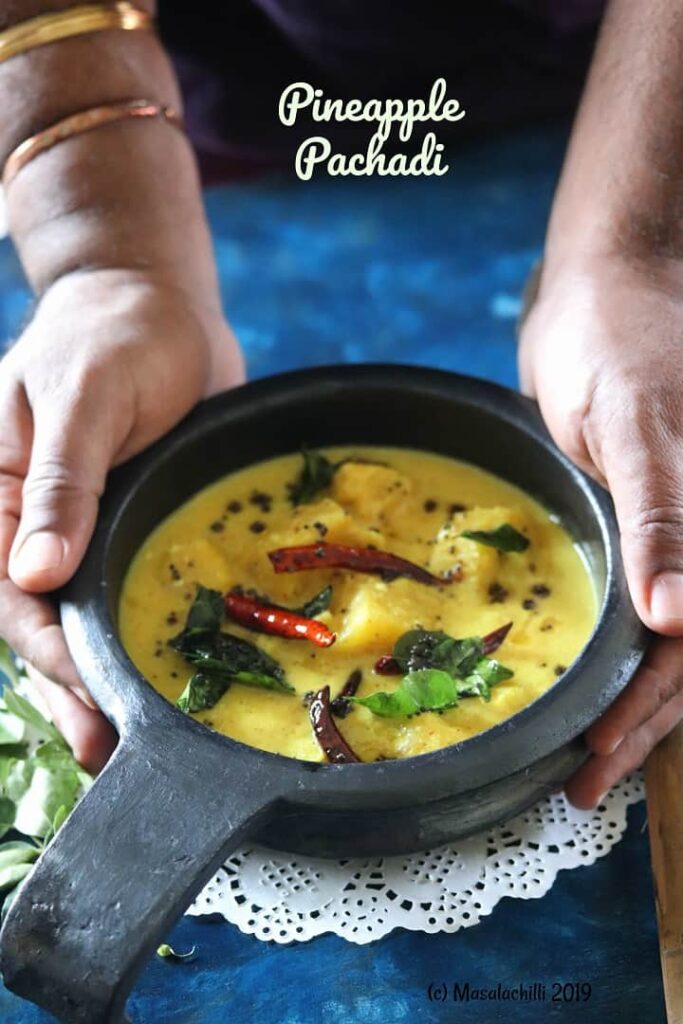 Pineapple Pachadi Recipe