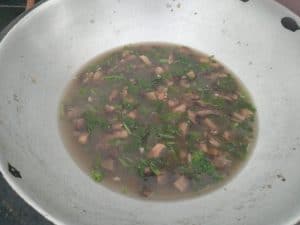 Piping hot Mushroom soup from Meghalaya, North East Cuisine