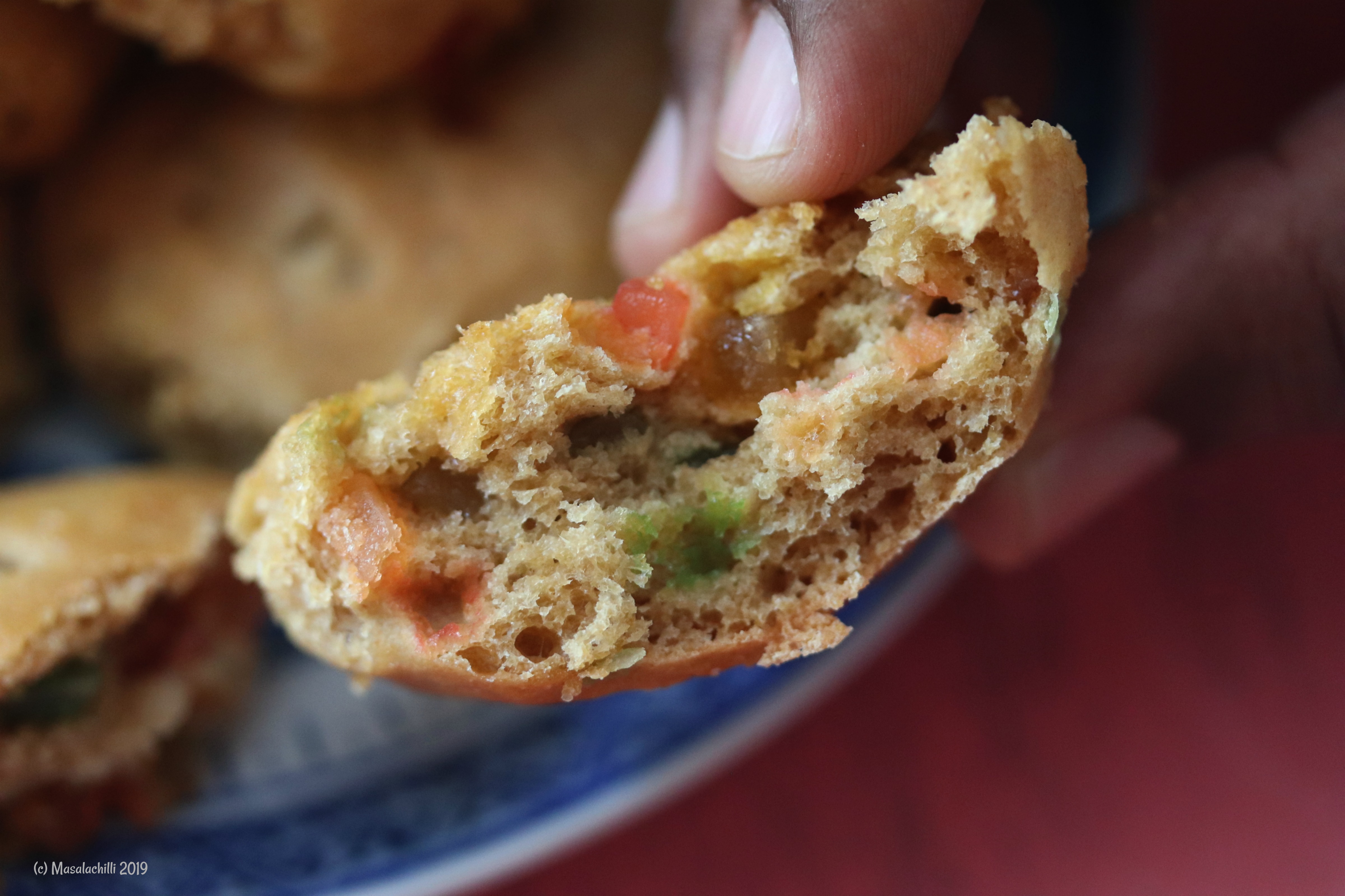 how to make eggless tutti frutti bread at home
