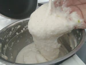 Urad Dal batter for dahi vada