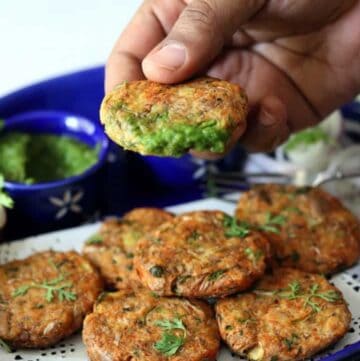 Air Fryer Raw Jackfruit Cutlet