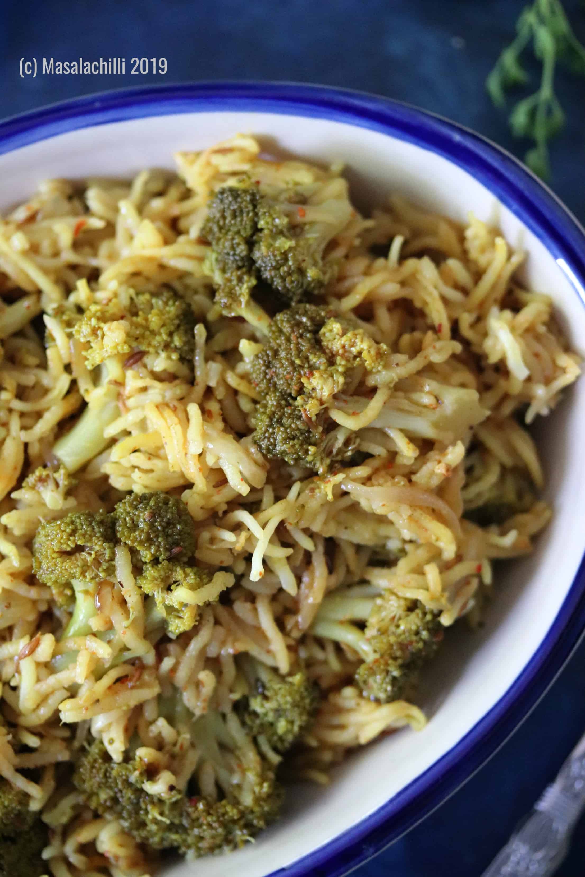 Vegetarian, low prep Broccoli Rice