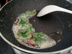Tempering with Sesame oil