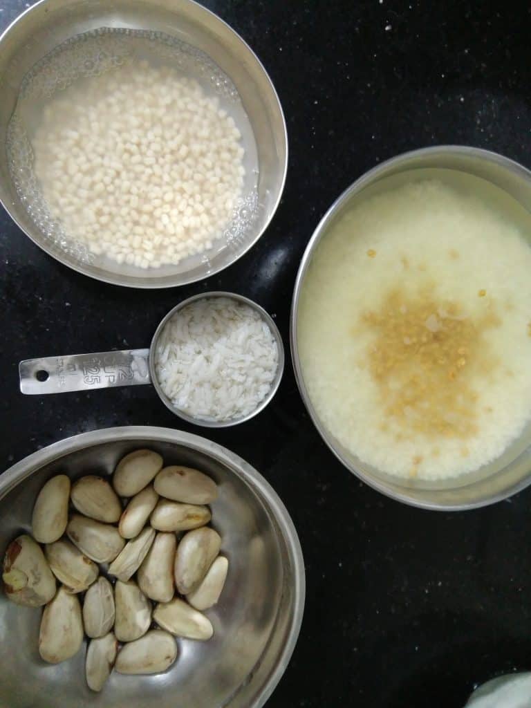 Key Ingredients for Bikanda Surnoli