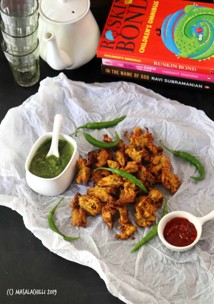 Crispy Onion Pakoda in Air Fryer