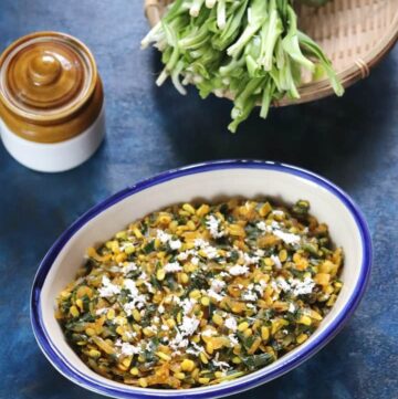 Phodshi bhaji Maharashtrian Recipe