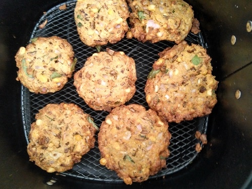 Vazhaipoo or Banana Flower Vadai Ready