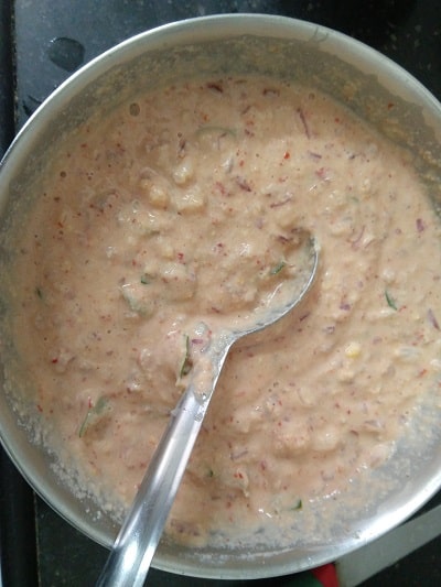 Batter is now ready