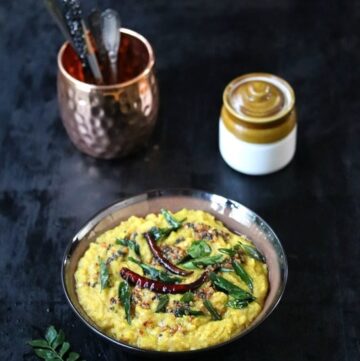 South Indian Cabbage Kootu