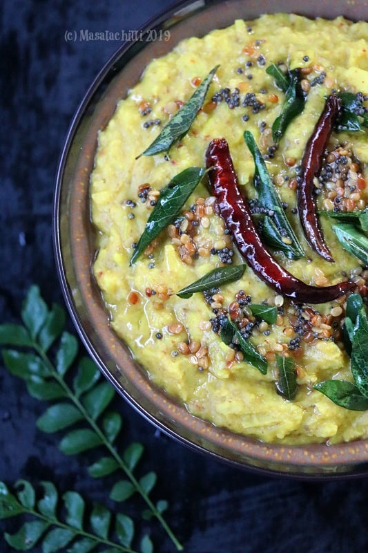 Cabbage Kootu great as side dish for chapati