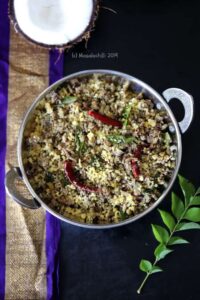 Vazhaipoo Paruppu Usili Recipe