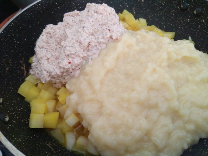 Mix The ingredients together