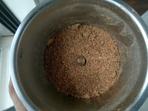 Milagu Kuzhambu powder is ready