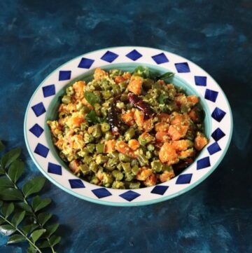Beans Carrot Thoran Recipe