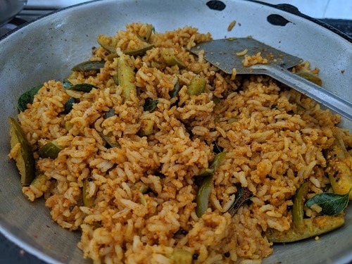 Kovakkai Sadam/Ivy Gourd Rice Recipe/Tindora Rice – Masalachilli