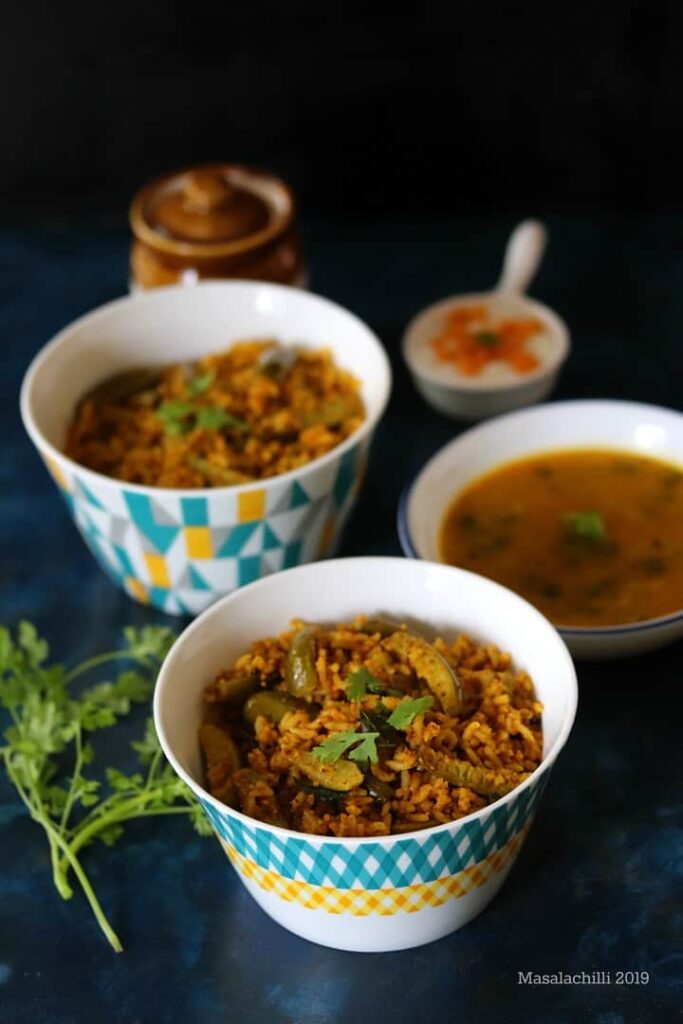 Kovakkai Sadam Recipe