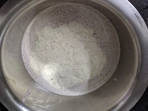 Mixing the two batters