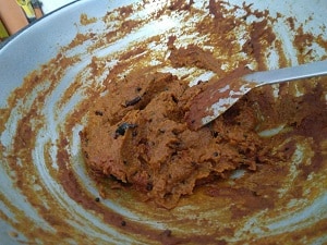 ginger thokku is ready
