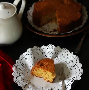 Hot to Make Eggless Coconut Cake