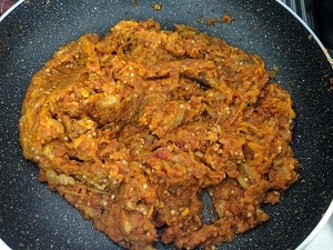 baingan bharta is ready to serve