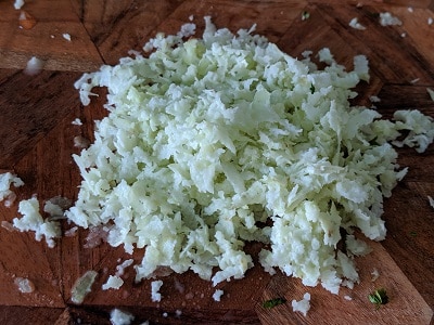 grated Amla or Nellikai