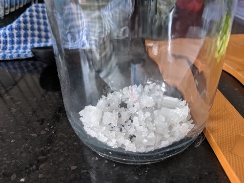 Rock Salt for preserving Narthangai