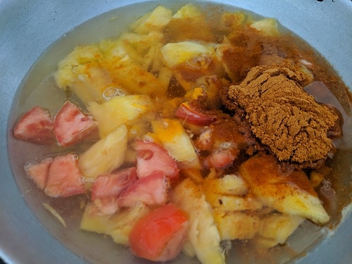Pineapple Rasam Step by step recipe