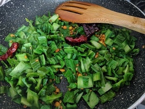 Ridge Gourd sauteed