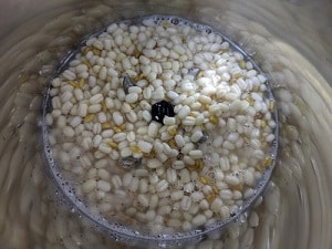 Soaked Urad Dal with Methi Seeds