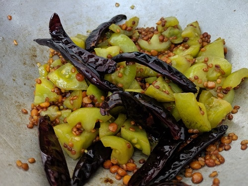 Step by Step - Step by Step - Pachai Thakkali Chutney recipe