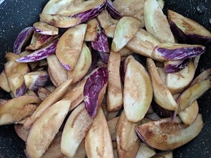Sliced Brinjal