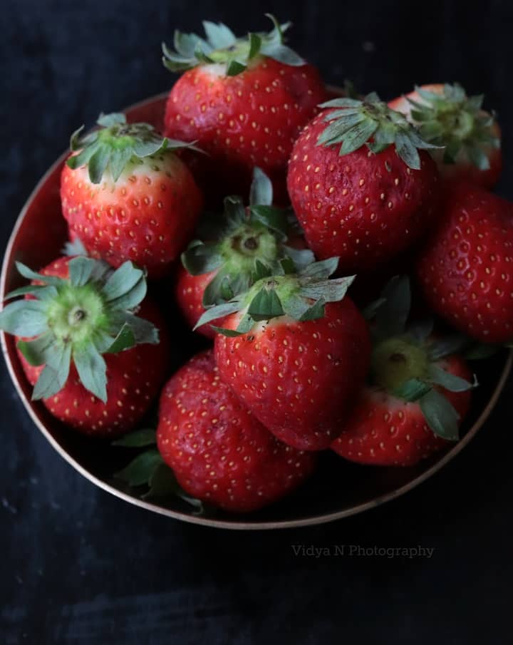 Fresh strawberries from Mahabaleshwar